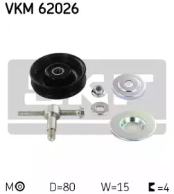 Ролик модуля натягувача ременя SKF купить